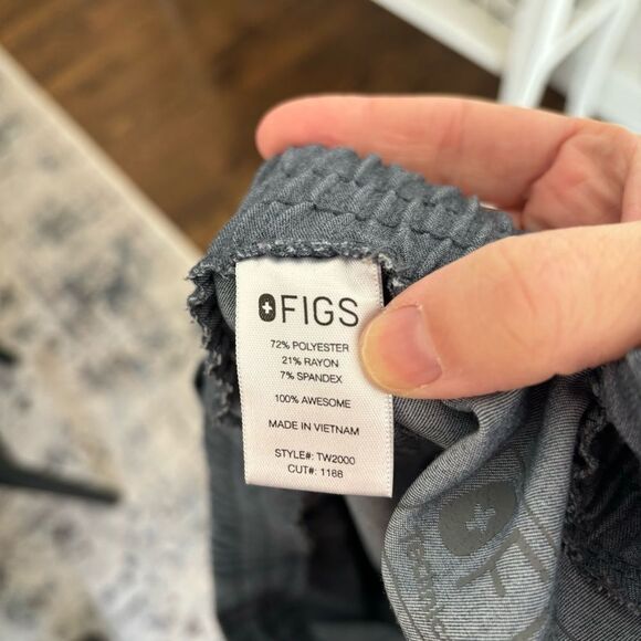 Figs Women’s  Skinny Scrub pants limited edition denim blue size XL! EUC! - Picture 13 of 14